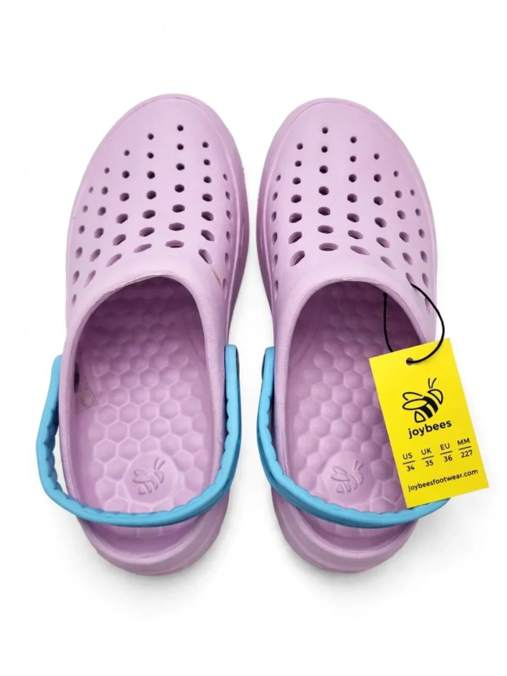Joybees Kids Clogs Lavender Blue